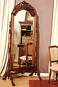 Espejo Vintage Vestidor Tallado