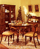 Comedor de Estilo Clasico Victoriano Redondo