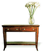 Consola Biedermaier 2 Cajones 