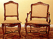 Silla y Sill�n Regencia Ratt�n - Sillas - Muebles Cl�sicos