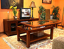 Mesa de Centro Colonial Abatible
