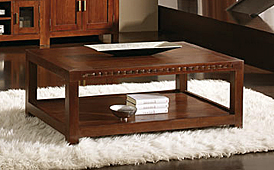 Mesa de Centro Rustica Rectangular Coco