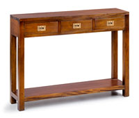 mueble colonial Consola_Flamingo_3_cajones_1_estante