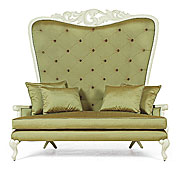 Sof� Capiton� alto white laquer - Sofas y Chaise Longues - Grandes Dise�adores de Muebles