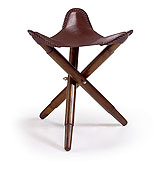 muebles baratosBanqueta Tr�pode Piel