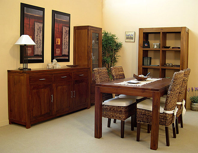 Comedor colonial 3 no disponible en portobellostreet.es Sillas de comedor y las medidas colonial