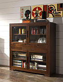 mueble colonial Aparador_Vitrina_Cristal_Elo