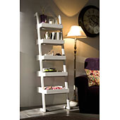 Librer�a de Pared Elba lacada en blanco