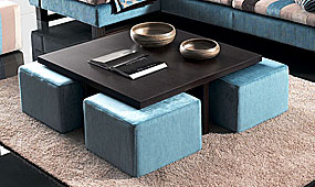Mesa de centro Gamma cuadrada - Mesas de Centro de Dise�o - Muebles de Dise�o