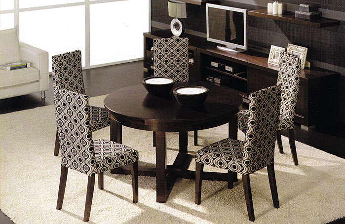 Mesa de comedor extensible circular en portobellostreet.es Mesa extensible outlet cerezo