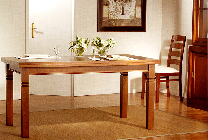 Mesa comedor extensible colonial surinam en portobellostreet.es Mesa extensible outlet cerezo