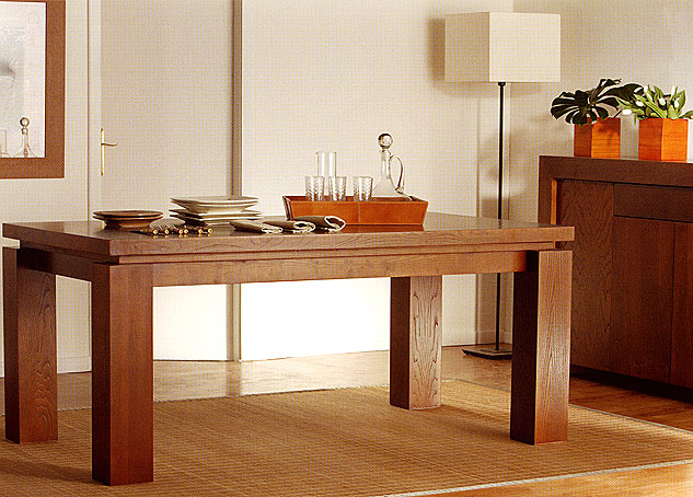 Mesa de comedor extensible colonial zen en portobellostreet.es Comedores mueble suizo