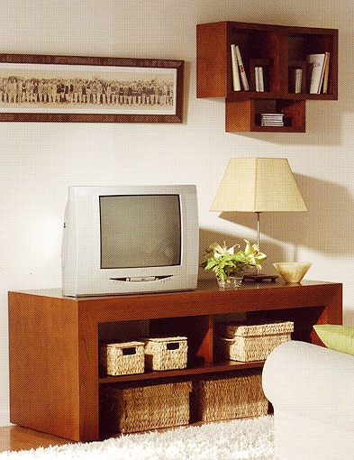 Mueble tv colonial zen en portobellostreet.es Muebles de madera rustica para tv