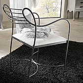 Mesas y sillas forja la red