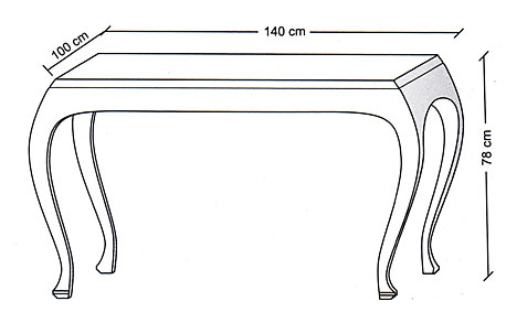 Mesa Comedor Mirage Ext - Dining Table Mirage 