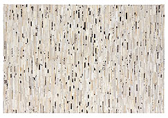Alfombra Patchwork piel de pelo natural