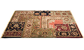 Alfombra persa patchwork