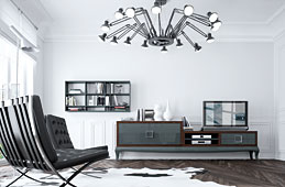 Mueble Tv New Bauhaus - Ambientes de Sal�n de Dise�o - Muebles de Dise�o