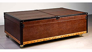 Mesa_-_Baul_Piel_de_Cocodrilo