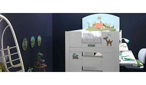 Cama Infantil Campside - Camas Infantiles y Literas Infantiles - Muebles Infantiles