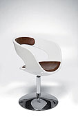 Butaca Relax Retro Piel Brown Vintage