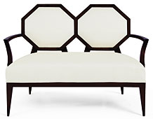 Butaca doble Christopher Guy - Sillas y Taburetes - Grandes Dise�adores de Muebles