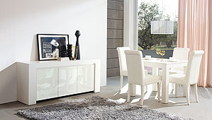 mueble de dise�o Comedor_Nova_Bianco