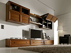 muebles de salonSal�n Pen�lope Acabado en Nogal