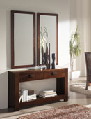 mueble colonial Consola_Bari_Rosso
