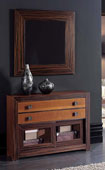 mueble colonial Consola__y_Espejo_Roble_y_�bano