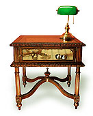  Mesa Coleccionista Chippendale en Los Misterios de Laura