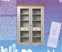 Vitrina 2 puertas 2 cajones Cool - Vitrinas Vintage - Muebles Vintage