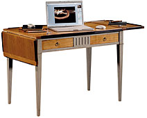 Mesa de escritorio con alas vintage - Mesas de escritorio y Bureaus Vintage - Muebles de Estilo Vintage