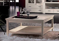 Mesa  Centro Francesa - Mesas de Centro Coloniales - Muebles Coloniales y Muebles R�sticos
