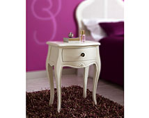 mueble clasico Mesita_Noche_Vintage_Frances_Blanca