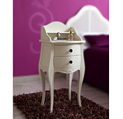Mesa Auxiliar Par�s acabado blanco