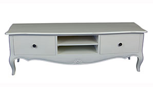Mueble de Tv Par�s acabado blanco