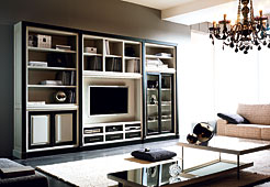 Sal�n Colonial BlackGrey - Librer�as de Dise�o - Muebles de Dise�o