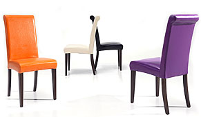 muebles baratosSilla Morada - Crema sin costura