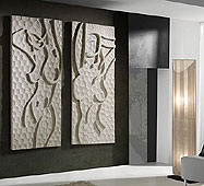 Tallas de madera de pared