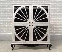 Vitrina Vintage 2 ptas Greyblack - Aparadores Vintage - Muebles de Estilo Vintage