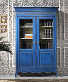 Vitrina 2 puertas Vintage Provenzal
