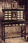 decoracion Bargueno_de_Coronacion_con_Mesa_de_Cajones
