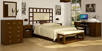 Dormitorio_Manhattan_Nogal_Tapizado