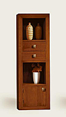 Librer�a Estrecha Sunkai  - Librerias Coloniales - Muebles Coloniales y Muebles R�sticos