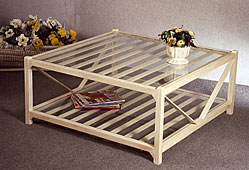 Mesa Centro Yakarta II Blanco - Mesas de Centro Coloniales - Muebles Coloniales y Muebles R�sticos