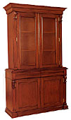 Librero Clasico Victoriano 2 Puertas
