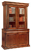 Librero Clasico Estrias 2 Puertas