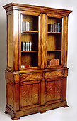 Librero Clasico Recto 2 Puertas