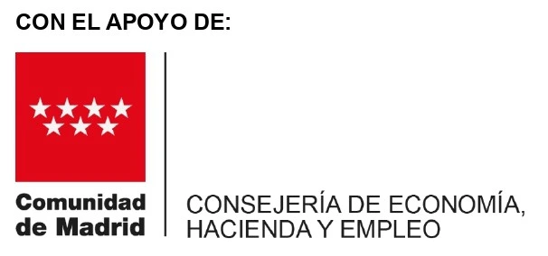 Con el apoyo de CAM - Consejería de Economía, Hacienda y Empleo